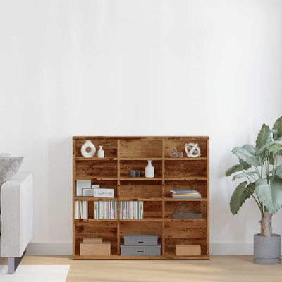 CD-kaappi Old Wood 100x23x89,5 cm Engineered Wood