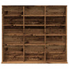 Vanha puu cd-kaappi Caraman 100x23x89,5cm (engineered wood)