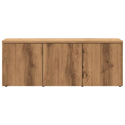 TV-taso käsityöläinen tammi 80x34x30 cm tekninen puu