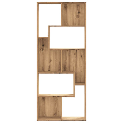Kirjahylly artesaani tammi 67x24x161 cm tekninen puu