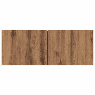 TV-seinäkaappi artesaani tammi 80x30x30 cm tekninen puu