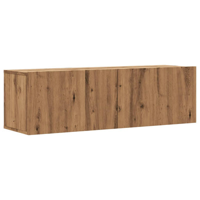 TV-seinäkaappi artesaani tammi 100x30x30 cm tekninen puu