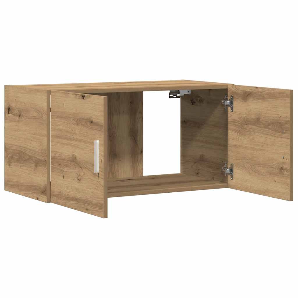 Artesaani tammi tv-seinäkaappi Radegunde 80x39x40cm (puinen)