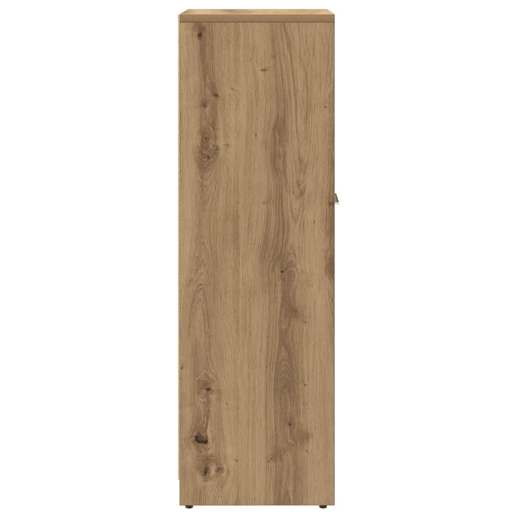 Käsityöläinen tammi kylpyhuoneen kaappi Raela 30x30x95cm (puinen)