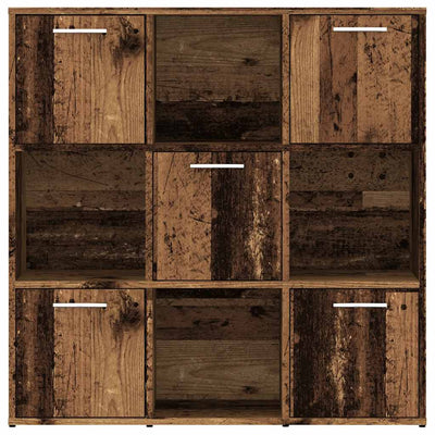 Vanha puu kirjahylly Staicopol 90x28x90cm (suunniteltu puu)