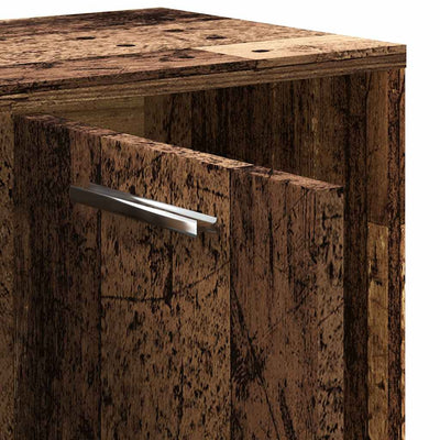 Vanha puu kirjahylly Staicopol 90x28x90cm (suunniteltu puu)