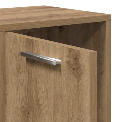 Artesaani tammi kirjahylly Staicopol 90x28x90cm (puinen ja rauta)