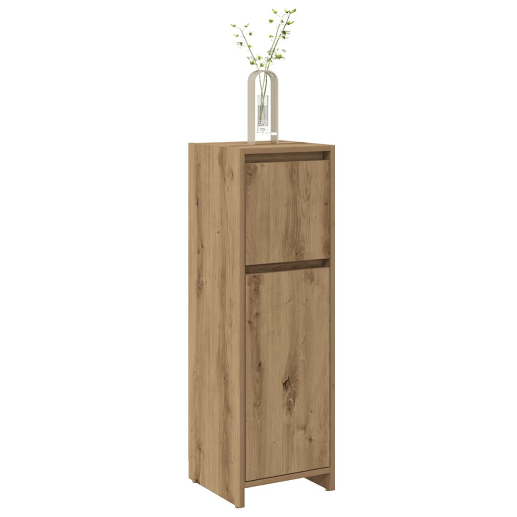 Käsityöläinen tammi kylpyhuoneen kaappi Ciang 30x30x95cm (puinen)