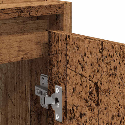 Kylpyhuonekalustesarja Tibian (2-osainen, vanha puu, puinen)