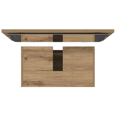 Kylpyhuoneen kalustesarja Tibian (2-osainen, tammi puinen)