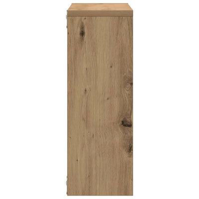 seinähylly käsityöläinen tammi 45x16x45 cm lastulevy