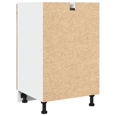 Vanha puu alalipastokaappi Pompilas 50x46x81,5cm (lastulevy)