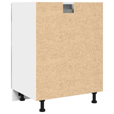 Betoninharmaa alalipastokaappi Pompilas 60x46x81,5cm (lastulevy)