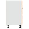 Alalipastokaappi Vanha Puu 60x46x81,5 cm lastulevy