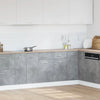 Alalipastokaappi betoninharmaa 80x46x81,5 cm lastulevy
