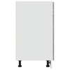 Alalipastokaappi betoninharmaa 80x46x81,5 cm lastulevy