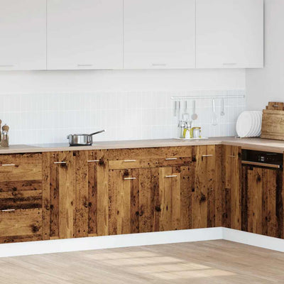 Vanha puu alalipastokaappi Pompilas 80x46x81,5cm (lastulevy)