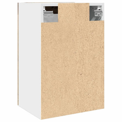 Seinäkaappi lasilla vanha puu 40x31x60 cm lastulevy