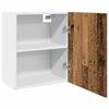 Seinäkaapit 2 kpl Vanha Puu 50x31x60 cm lastulevy