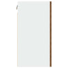 Seinäkaapit 2 kpl Vanha Puu 50x31x60 cm lastulevy
