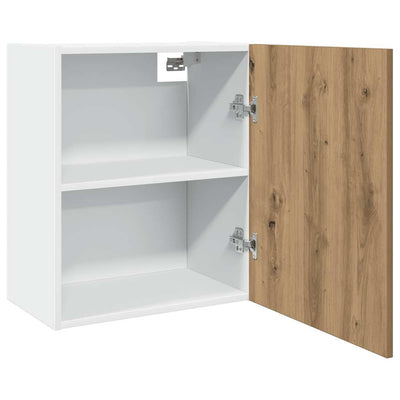 Seinäkaapit 2 kpl Käsityöläinen tammi 50x31x60 cm lastulevy