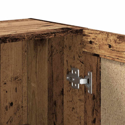 Vanha puu kirjahylly Lorendo 82,5x30,5x80cm (puinen)