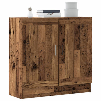 Vanha puu kirjahylly Lorendo 82,5x30,5x80cm (puinen)