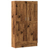 Kirjahylly vanha puu 82,5x30,5x150 cm lastulevy