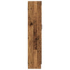 Kirjahylly vanha puu 82,5x30,5x150 cm lastulevy