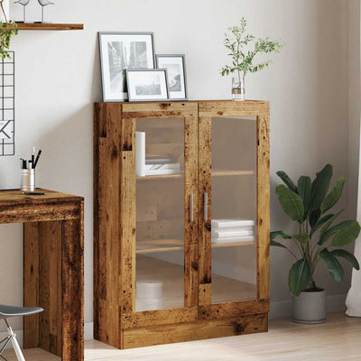 Kirjahylly vanha puu 82,5x30,5x115 cm tekninen puu
