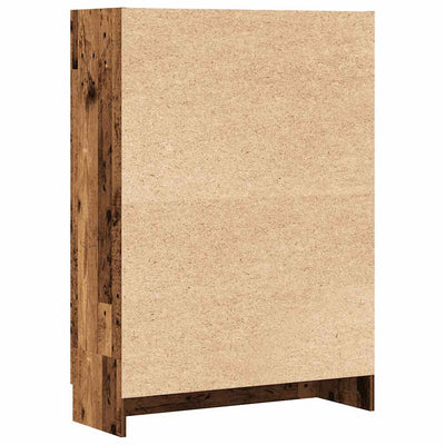 Vanha puu kirjahylly Mable 82,5x30,5x115cm (puinen)