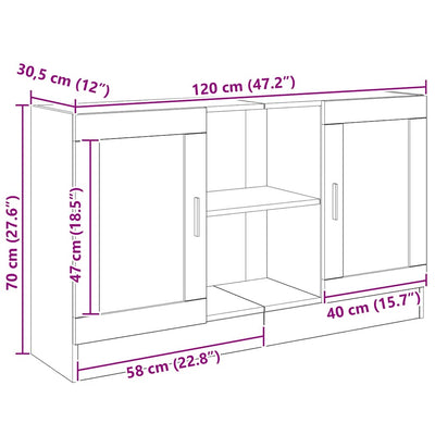 Artesaani tammi senkki Arriana 120x30,5x70cm (puinen)
