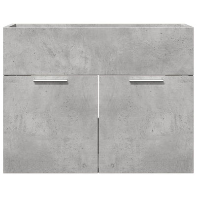 Allaskaappi betoninharmaa 60x38,5x46 cm lastulevy