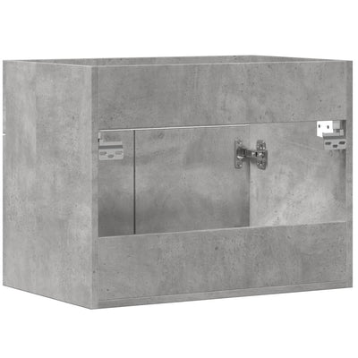 Allaskaappi betoninharmaa 60x38,5x46 cm lastulevy