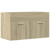 Allaskaappi Sonoma-tammi 80x38,5x46 cm lastulevy
