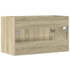 Allaskaappi Sonoma-tammi 80x38,5x46 cm lastulevy