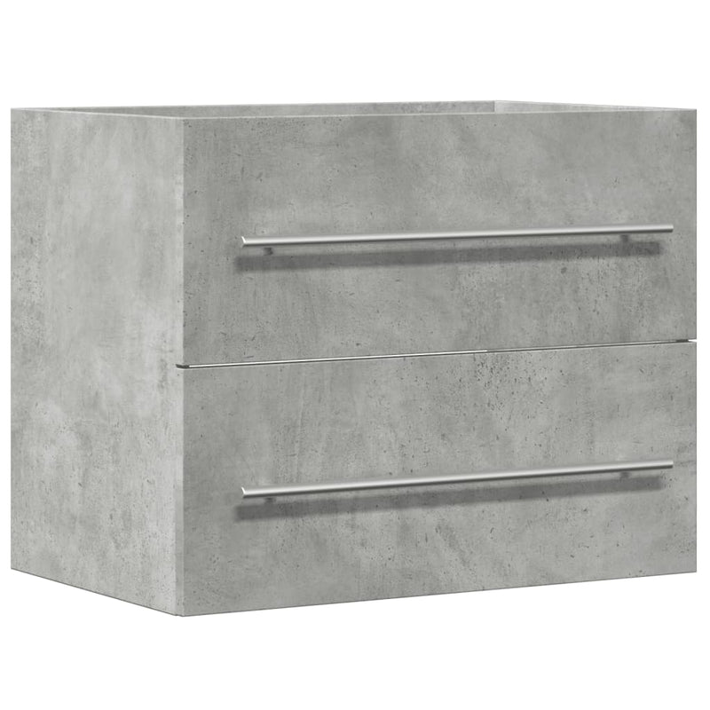 Betoninharmaa allaskaappi Sydnee 60x38,5x48cm (lastulevy)
