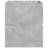 Allaskaappi betoninharmaa 90x38,5x45 cm lastulevy