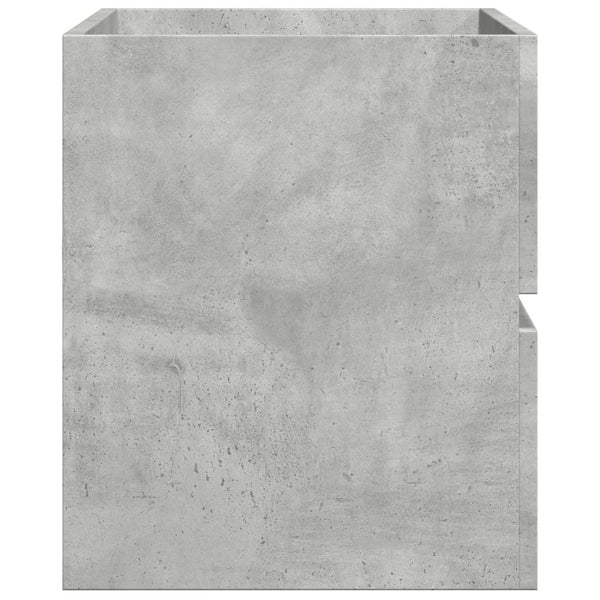 Allaskaappi betoninharmaa 90x38,5x45 cm lastulevy