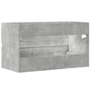 Allaskaappi betoninharmaa 90x38,5x45 cm lastulevy