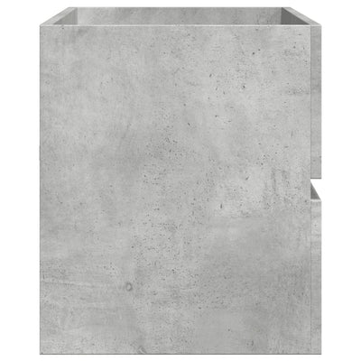Allaskaappi betoninharmaa 100x38,5x45 cm lastulevy