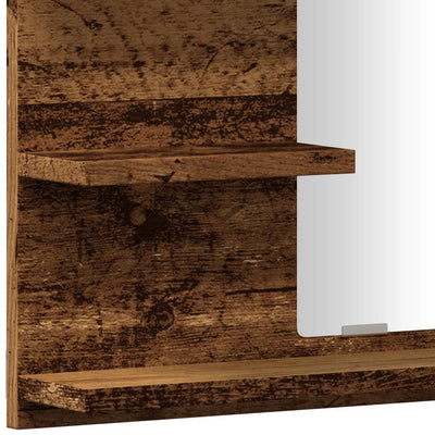 Kylpyhuoneen peilikaappi artesaani tammi 60x10,5x45 cm