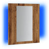 LED peilikaappi vanha puu 40x12x45 cm tekninen puu