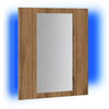 LED peilikaappi artesaani tammi 40x12x45 cm tekninen puu