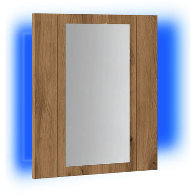 LED peilikaappi artesaani tammi 40x12x45 cm tekninen puu