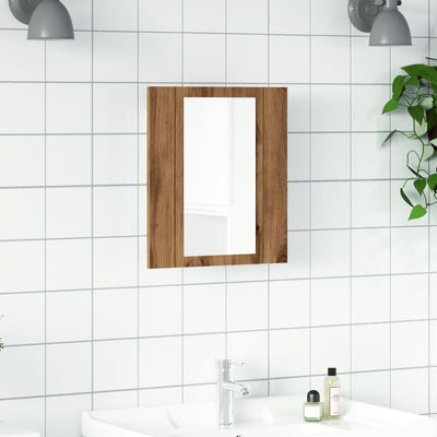 LED peilikaappi artesaani tammi 40x12x45 cm tekninen puu