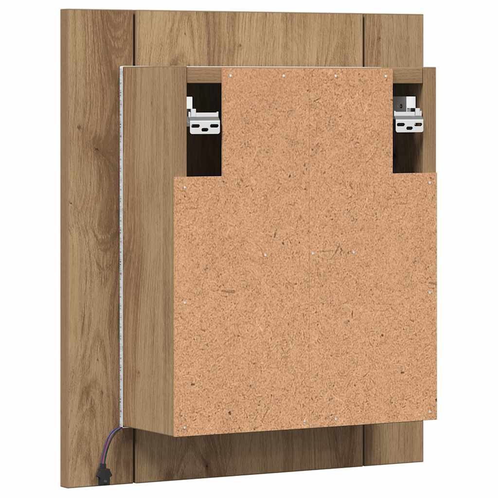 Artesaani tammi led peilikaappi Leun 40x12x45cm (puinen)