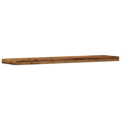 Seinähyllyt 4 kpl vanha puu 40x10x1,5 cm tekninen puu