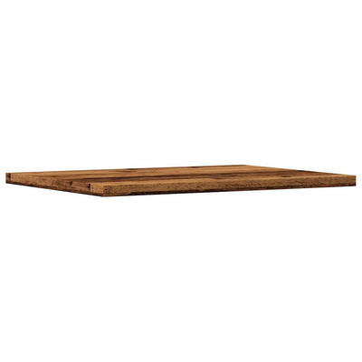 Kirjahyllytasot 4 kpl vanha puu 40x30x1,5 cm lastulevy