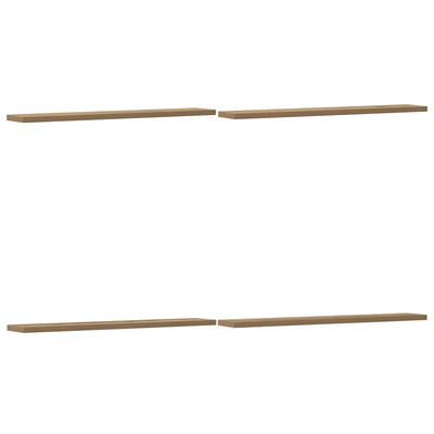 Artesaani tammi kirjahyllytasot Vasiu 60x10x1,5cm (4 kpl lastulevy)